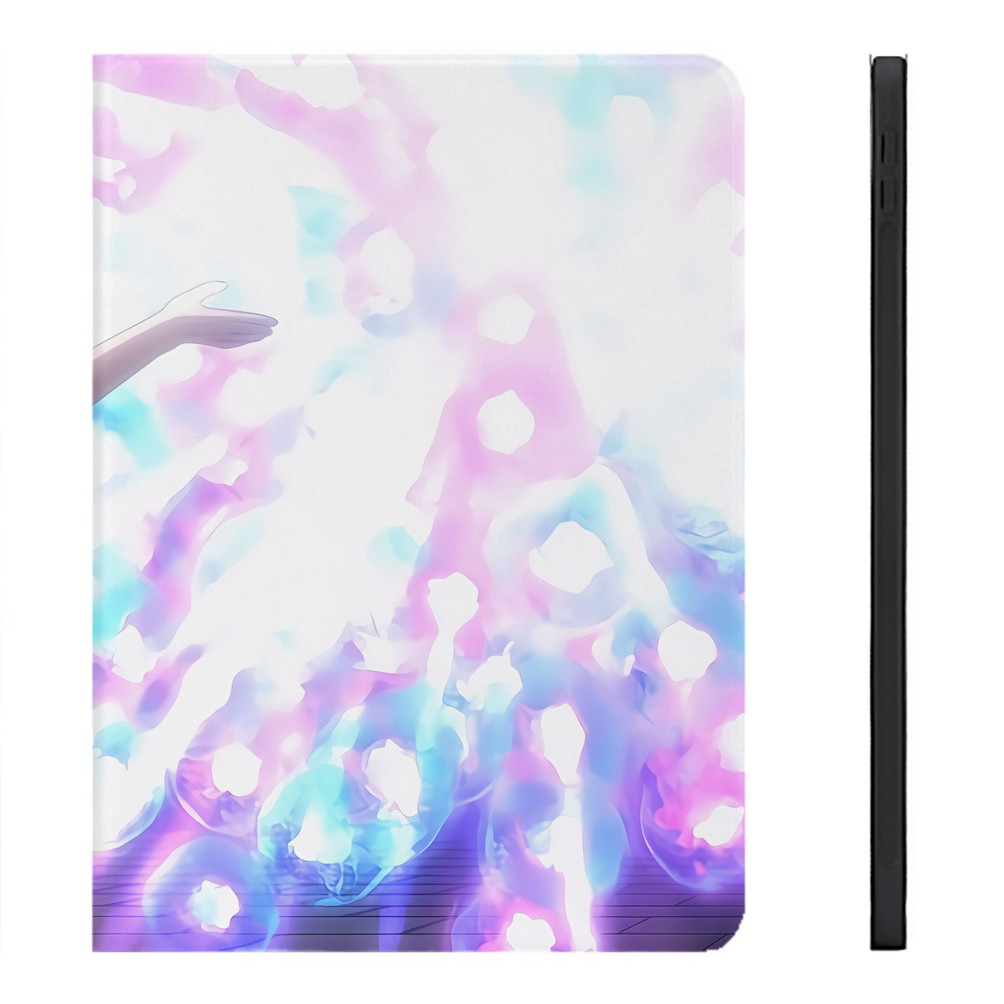 （画像用） 転スラ Regarding Reincarnated to Slime IPadケース ペンホルダー付き ブックスタイルデザイン
